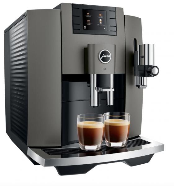 JURA E8 Dark Inox (EB) Kaffee-Vollautomat
