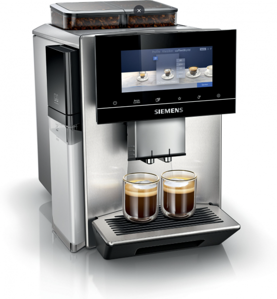 Siemens TQ907FZ3 Kaffeevollautomat, EQ900 plus, Edelstahl extraKLASSE TopTeam