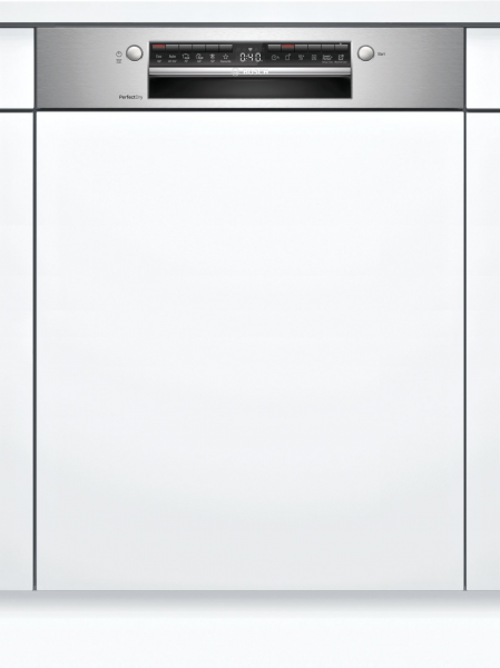 Bosch SMI6TCS00E Serie | 6, Teilintegrierter Geschirrspüler, 60 cm, Edelstahl